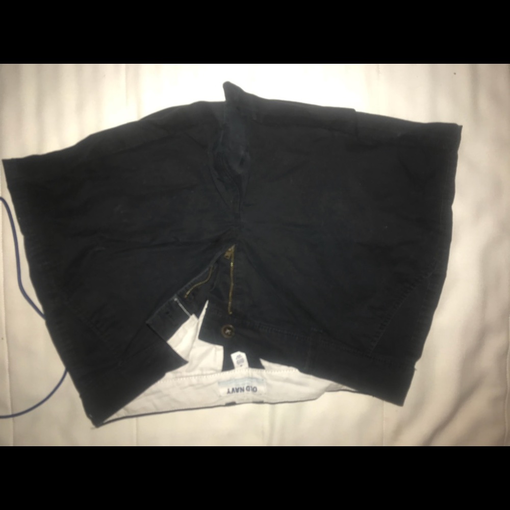 Black shorts